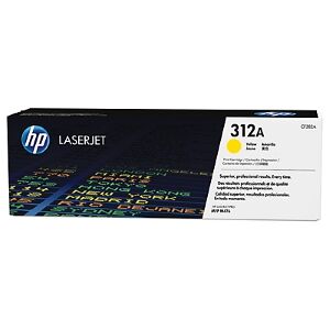 HP toner giallo cf382a 312a 2700 copie originale