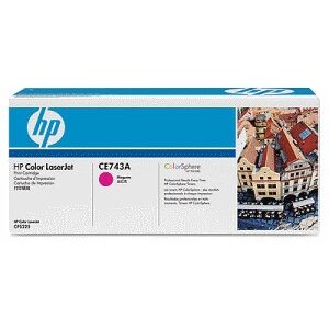 HP toner magenta ce743a 307a 7300 copie originale