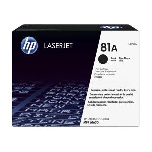 HP Toner Nero Cf281A 81A 10500 Copie Standard Originale