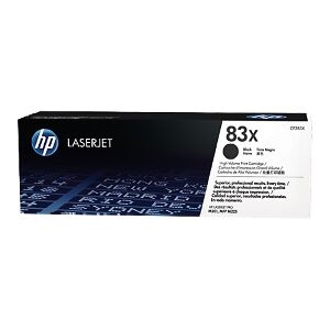 HP toner nero cf283x 83x 2200 copie originale