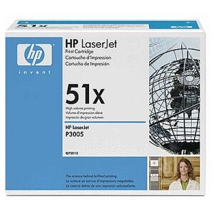 HP Toner Nero Q7551X 51X 13000 Copie Originale