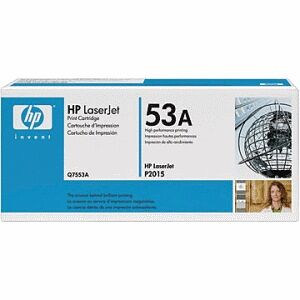 HP toner nero q7553a 53a 3000 copie originale