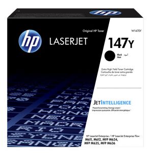 HP TONER NERO W1470Y 147Y 42000 COPIE ORIGINALE