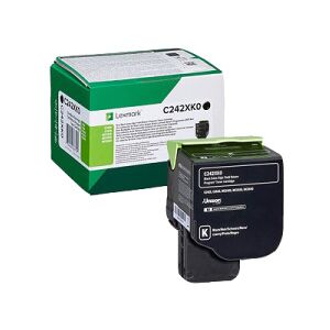 Lexmark toner nero c242xk0 c/mc2425/2535 6000 copie originale