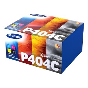 Samsung Multipack Nero / Ciano / Magenta / Giallo Clt-P404C Su365A Rainbow Kit Originale