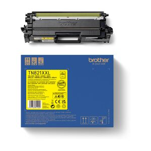 Brother TONER GIALLO TN-821XXLY 821XXL 12000 COPIE ORIGINALE