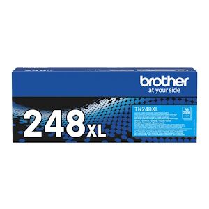 Brother toner ciano tn-248xlc 248xl 2300 copie originale