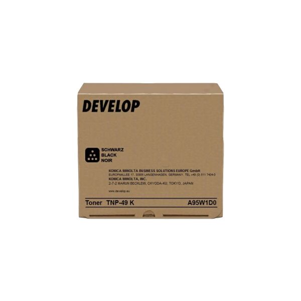 develop toner nero a95w1d0 tnp-49 k 13000 copie originale