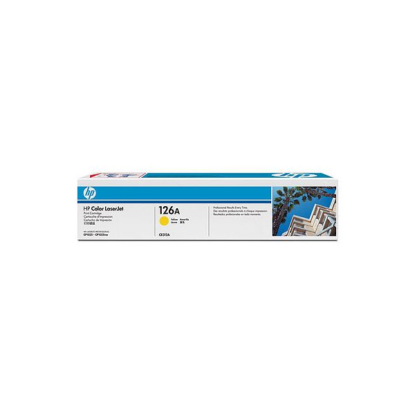 hp toner giallo ce312a 126a 1000 copie originale