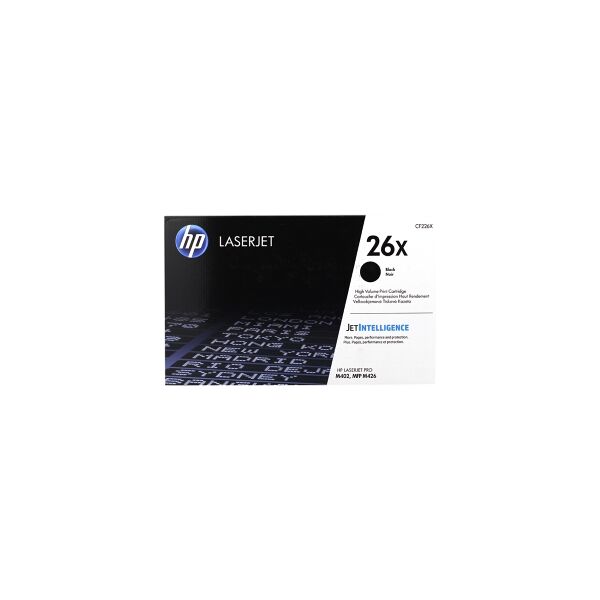 hp toner nero cf226x 26x 9000 copie alta capacita  originale