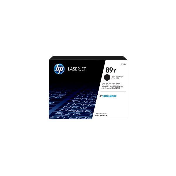 hp toner nero cf289y 89y 20000 copie originale