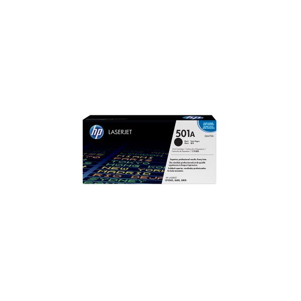 hp toner nero q6470a 501a 6000 copie originale