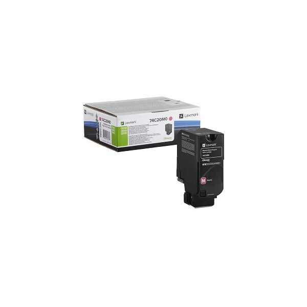 lexmark toner magenta 74c20m0 cs/cx725 3000 copie originale