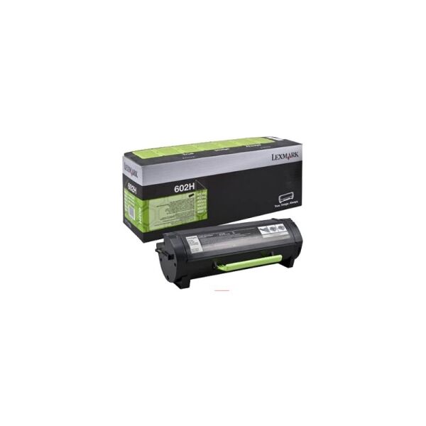 lexmark toner nero 602h 60f2h00 10000 copie cartuccia di stampa riutilizzabile originale