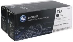 hp multipack nero q2612ad 12a confezione doppia a 2.000 p. originale