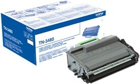 Brother TONER NERO TN-3480 3480 8000 COPIE ORIGINALE