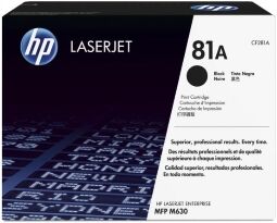 HP toner nero cf281a 81a 10500 copie standard originale