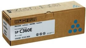 Ricoh toner ciano 408189 sp c360ec 1500 copie originale