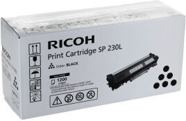 Ricoh toner nero 408295 sp 230l 1200 copie originale