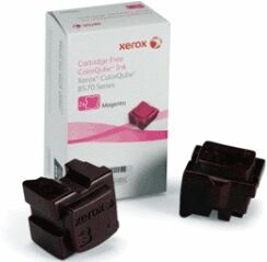 Xerox COLORSTIX MAGENTA 108R00932 COLORQUBE 8570 4400 COPIE SOLID INK, PACCO CON 2 PEZZI ORIGINALE