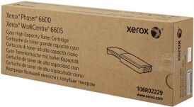 Xerox TONER CIANO 106R02229 PHASER 6600 6000 COPIE ALTA CAPACITA  ORIGINALE