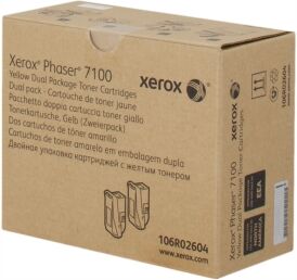 Xerox TONER GIALLO 106R02604 PHASER 7100 9000 COPIE ALTA CAPACITA  ORIGINALE