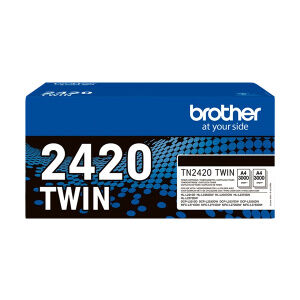 Brother multipack nero tn-2420 twin 3000 copie originale