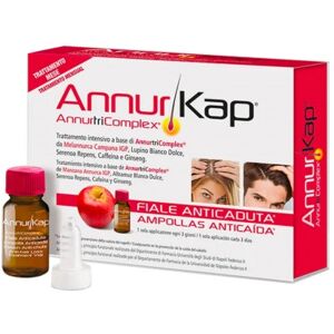 Annurkap 10 Fiale da 8 ml annutricomplex Anticaduta capelli