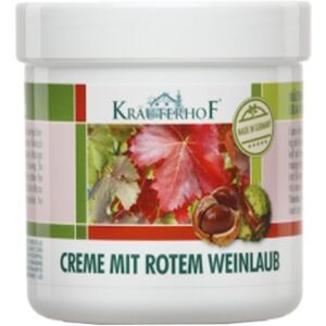 Krauterhof Crema per Gambe Piedi Affaticati 250 ml con Vite Rossa e Ippocastano