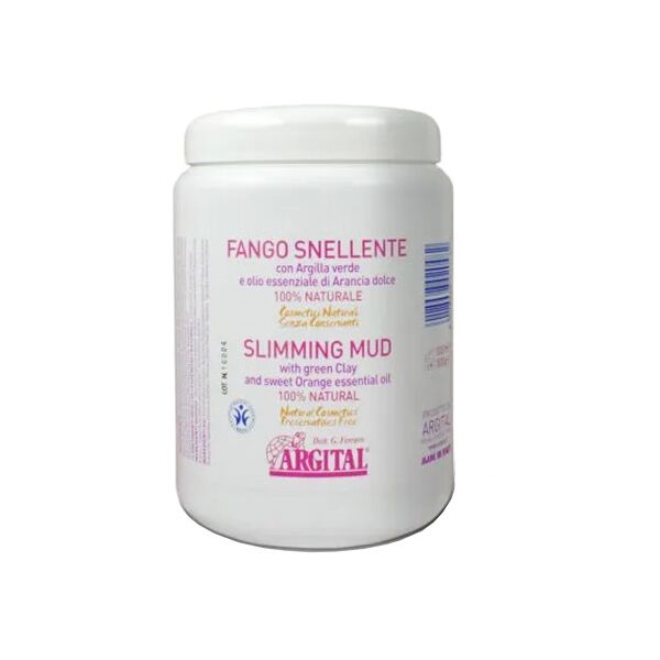 argital fango snellente con argilla verde 1500 gr