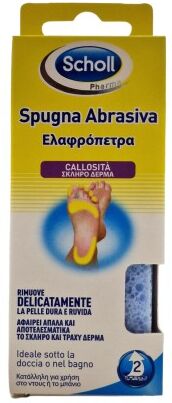 Scholl Spugna Abrasiva Callosità