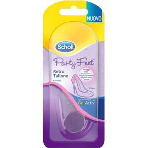 Scholl Retro Tallone Party Feet Gel Activ Ultra Slim 1 paio