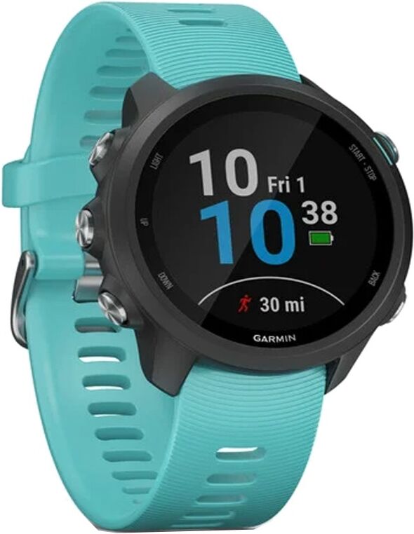 Garmin Forerunner 245 Music Orologio Smart GPS Unisex Black/Aqua