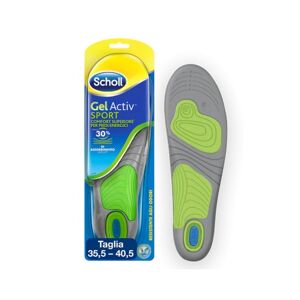 Scholl Gel Active Sport solette Antiodore Donna 35,5 40,5