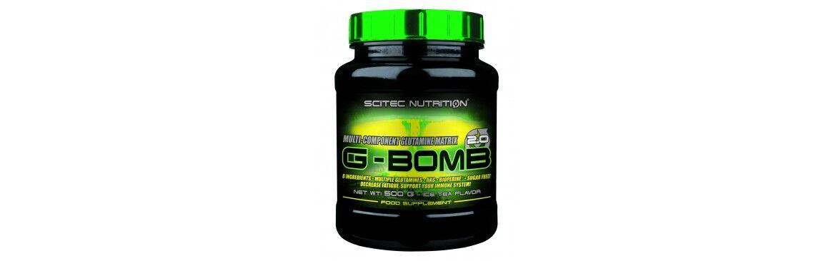 Scitec Nutrition G-Bomb 500 gr Matrice di Glutammina