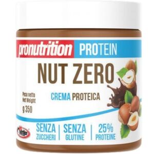 Pronutrition Nut Zero 350 g Crema spalmabile alle Nocciole 25% Proteine