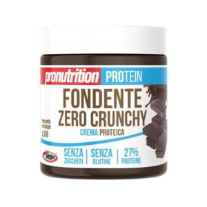 Pronutrition Nut Zero Fondente Zero Crunchy 350 g Crema spalmabile 25% Proteine