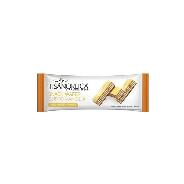 tisanoreica snack t-wafer gusto vaniglia 42 gr gianluca mech