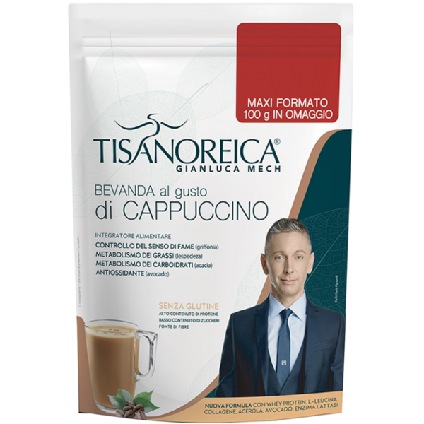 tisanoreica bevanda al gusto cappuccino 500 gr