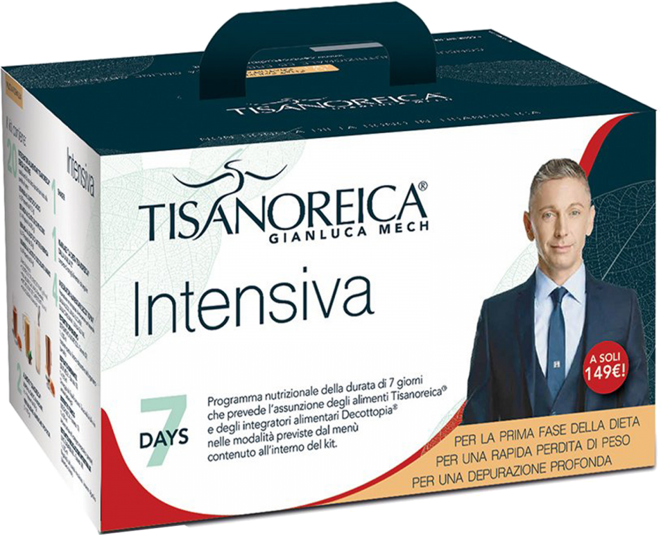 tisanoreica cofanetto kit intensiva 7 giorni gianluca mech dieta chetogenica