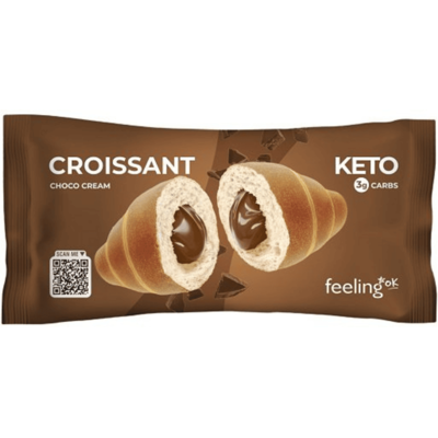 Feeling OK Cornetto Crossaint KETO 1X50 g Cioccolato Feeling OK Cornetto Crossaint KETO 1X50 g Cioccolato