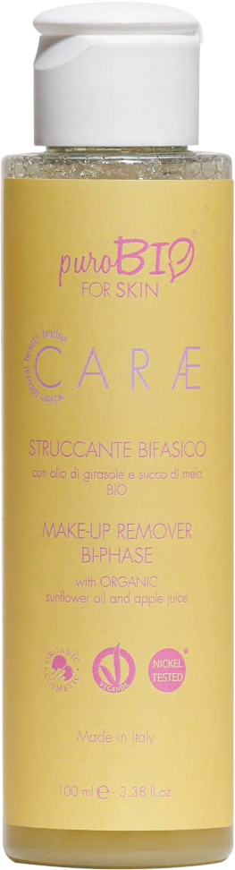 purobio skin care struccante bifasico biologico 100 ml