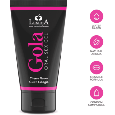 Intimateline Luxuria Gola Oral Sex Gel 50 ml Cherry Intimateline Luxuria Gola Oral Sex Gel 50 ml Cherry
