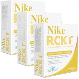 New Mercury NIKE RCK Ascorbato di Potassio con D-Ribosio 3X200 Bustine Antiossidante nuova confezione