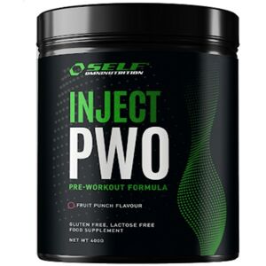 Self Inject 400 gr Pre Workout con Citrullina, Arginina AAKG, Beta alanina e caffeina