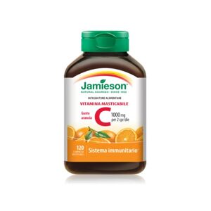 Jamieson Vitamina C 1000 mg 120 cpr Masticabile Arancia