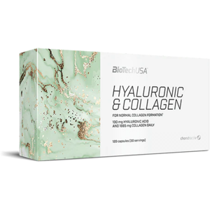 Biotech Usa Hyaluronic & Collagen 120 cps