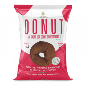 Dr. Keto Donut al Cacao con con gocce di cioccolato 1 X 50 gr