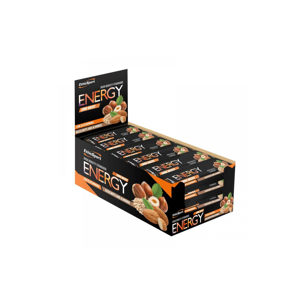 EthicSport Energy Long Races Box 30 Barrette da 45 gr Gusto Arachidi e Nocciole con Alanina e Glutammina