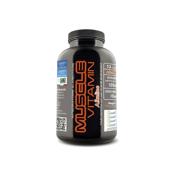 net integratori muscle vitamin alkaline multivitaminico e sali minerali alcalinizzanti 120 cpr